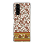 Slim Protection Case［ Ungrid - VintageFlower - Red ］