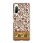 Slim Protection Case［ Ungrid - VintageFlower - Red ］