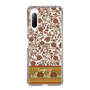 Slim Protection Case［ Ungrid - VintageFlower - Red ］