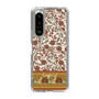 Slim Protection Case［ Ungrid - VintageFlower - Red ］