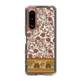 Slim Protection Case［ Ungrid - VintageFlower - Red ］
