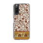 Slim Protection Case［ Ungrid - VintageFlower - Red ］