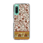 Slim Protection Case［ Ungrid - VintageFlower - Red ］