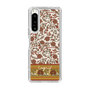 Slim Protection Case［ Ungrid - VintageFlower - Red ］