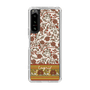 Slim Protection Case［ Ungrid - VintageFlower - Red ］