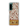 Slim Protection Case［ Ungrid - VintageFlower - Red ］