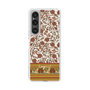 Slim Protection Case［ Ungrid - VintageFlower - Red ］