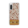 Slim Protection Case［ Ungrid - VintageFlower - Red ］