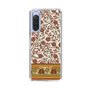 Slim Protection Case［ Ungrid - VintageFlower - Red ］