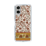 Slim Protection Case［ Ungrid - VintageFlower - Red ］