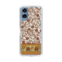 Slim Protection Case［ Ungrid - VintageFlower - Red ］