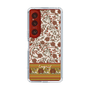 Slim Protection Case［ Ungrid - VintageFlower - Red ］