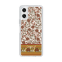 Slim Protection Case［ Ungrid - VintageFlower - Red ］