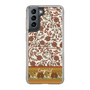 Slim Protection Case［ Ungrid - VintageFlower - Red ］