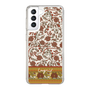 Slim Protection Case［ Ungrid - VintageFlower - Red ］