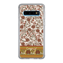 Slim Protection Case［ Ungrid - VintageFlower - Red ］