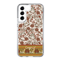 Slim Protection Case［ Ungrid - VintageFlower - Red ］