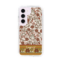 Slim Protection Case［ Ungrid - VintageFlower - Red ］
