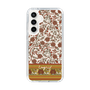 Slim Protection Case［ Ungrid - VintageFlower - Red ］
