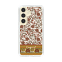 Slim Protection Case［ Ungrid - VintageFlower - Red ］