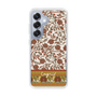 Slim Protection Case［ Ungrid - VintageFlower - Red ］