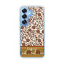 Slim Protection Case［ Ungrid - VintageFlower - Red ］