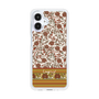 Slim Protection Case［ Ungrid - VintageFlower - Red ］