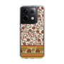 Slim Protection Case［ Ungrid - VintageFlower - Red ］