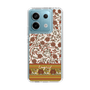 Slim Protection Case［ Ungrid - VintageFlower - Red ］