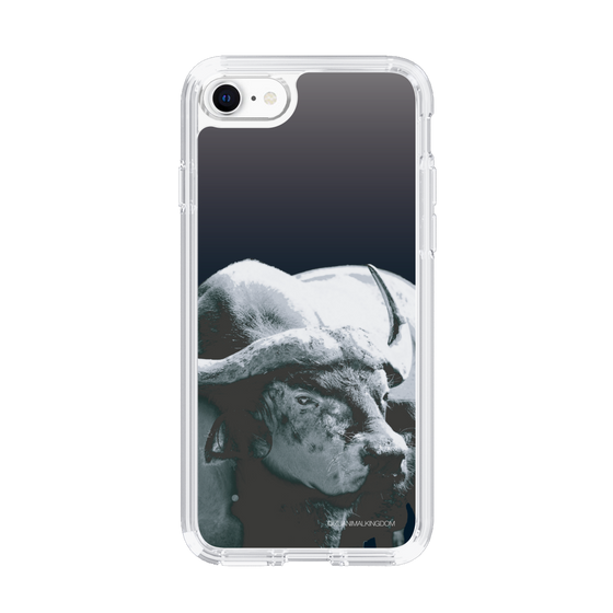 Slim Protection Case［ The Izu Animal Kingdom - Buffalo Monochrome ］