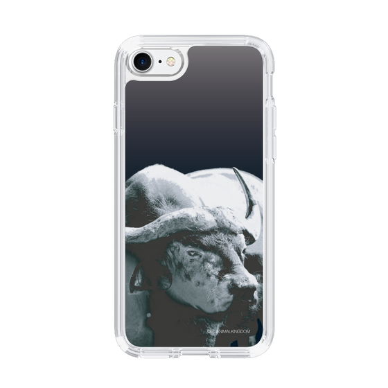 Slim Protection Case［ The Izu Animal Kingdom - Buffalo Monochrome ］