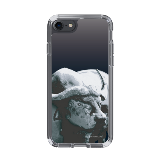 Slim Protection Case［ The Izu Animal Kingdom - Buffalo Monochrome ］