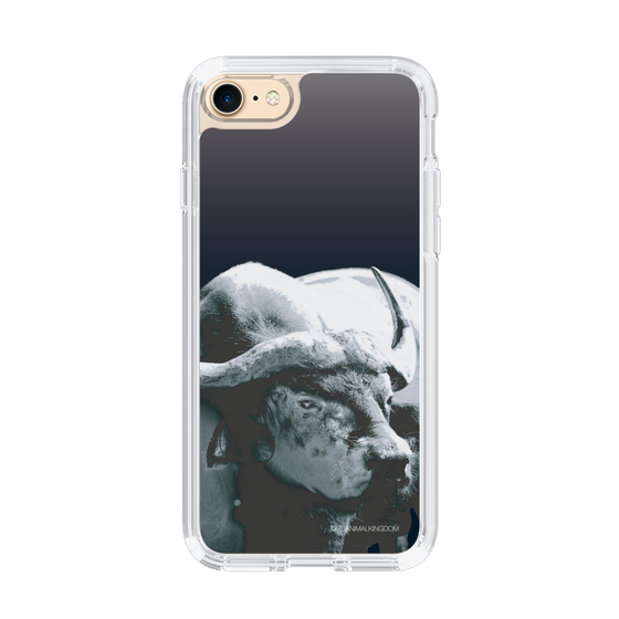 Slim Protection Case［ The Izu Animal Kingdom - Buffalo Monochrome ］