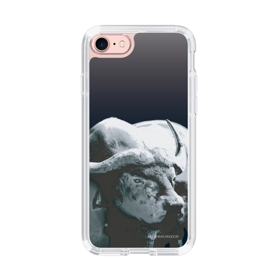 Slim Protection Case［ The Izu Animal Kingdom - Buffalo Monochrome ］