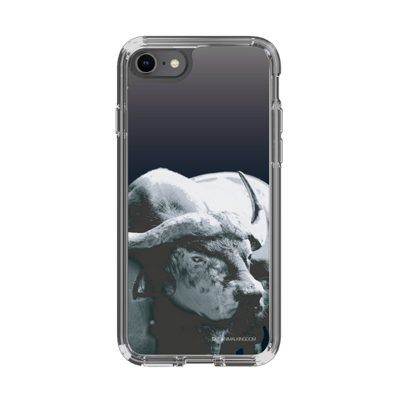 Slim Protection Case［ The Izu Animal Kingdom - Buffalo Monochrome ］