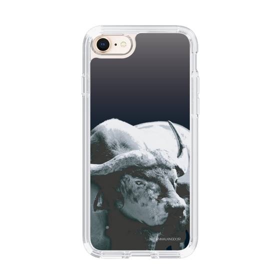 Slim Protection Case［ The Izu Animal Kingdom - Buffalo Monochrome ］