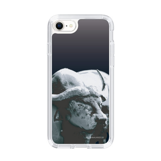 Slim Protection Case［ The Izu Animal Kingdom - Buffalo Monochrome ］