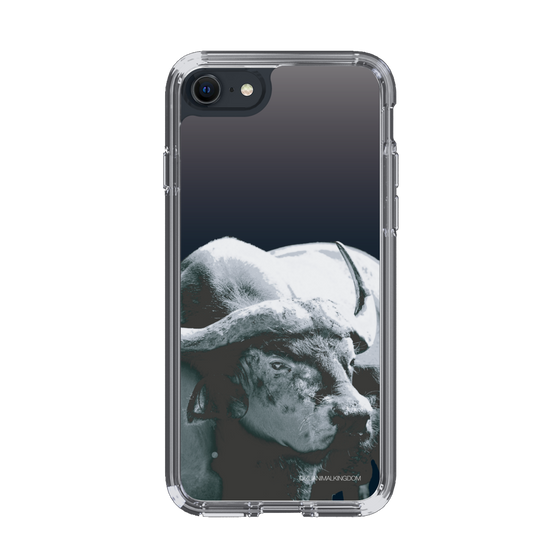 Slim Protection Case［ The Izu Animal Kingdom - Buffalo Monochrome ］