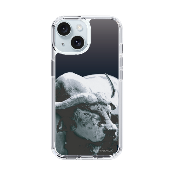 Slim Protection Case［ The Izu Animal Kingdom - Buffalo Monochrome ］