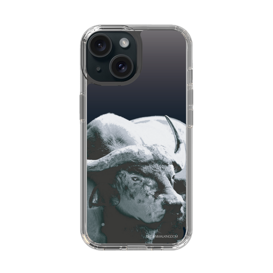 Slim Protection Case［ The Izu Animal Kingdom - Buffalo Monochrome ］