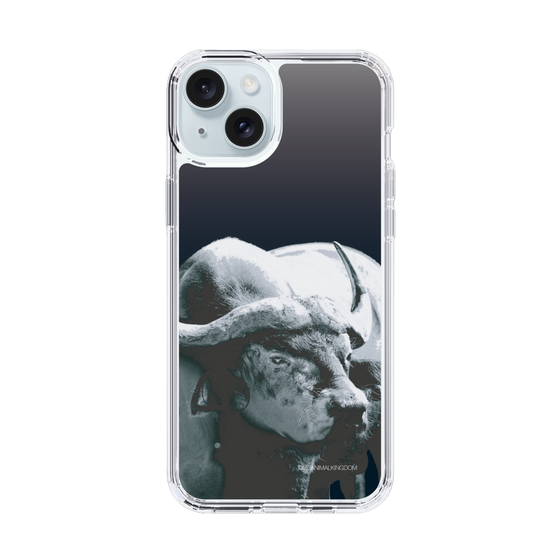 Slim Protection Case［ The Izu Animal Kingdom - Buffalo Monochrome ］