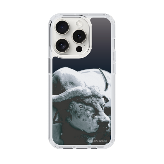 Slim Protection Case［ The Izu Animal Kingdom - Buffalo Monochrome ］