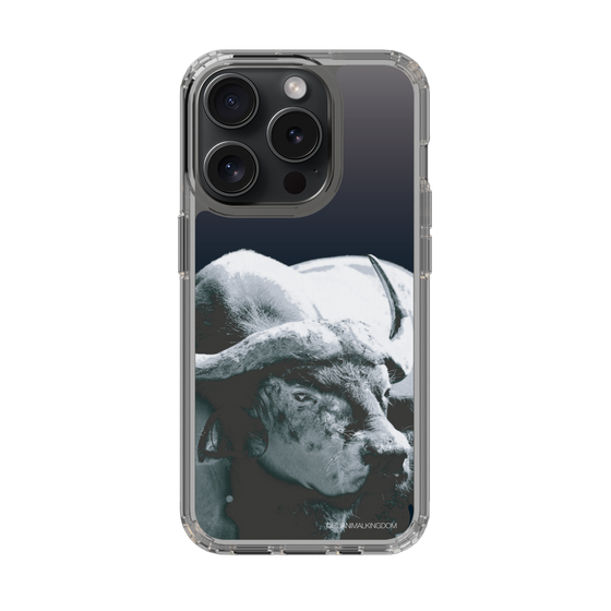 Slim Protection Case［ The Izu Animal Kingdom - Buffalo Monochrome ］