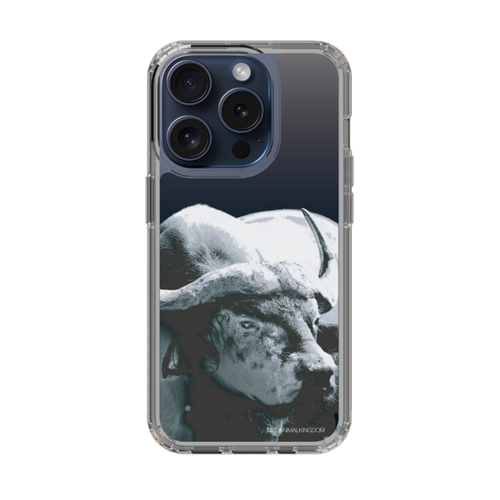 Slim Protection Case［ The Izu Animal Kingdom - Buffalo Monochrome ］