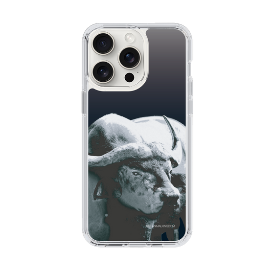 Slim Protection Case［ The Izu Animal Kingdom - Buffalo Monochrome ］