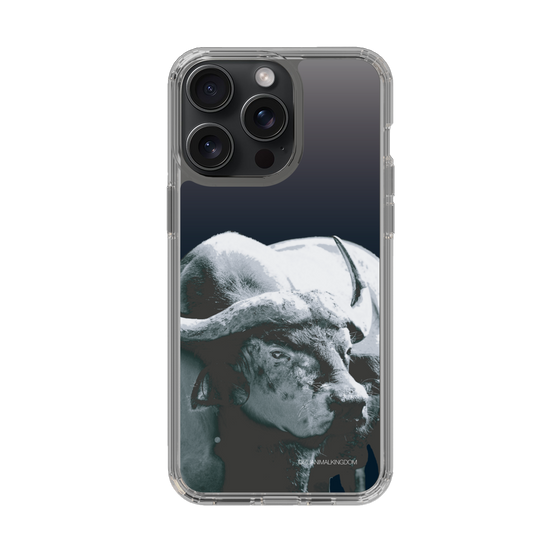 Slim Protection Case［ The Izu Animal Kingdom - Buffalo Monochrome ］