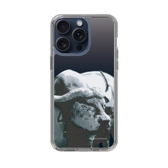Slim Protection Case［ The Izu Animal Kingdom - Buffalo Monochrome ］