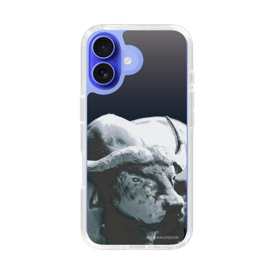 Slim Protection Case［ The Izu Animal Kingdom - Buffalo Monochrome ］
