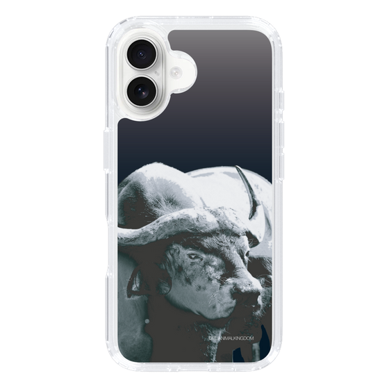 Slim Protection Case［ The Izu Animal Kingdom - Buffalo Monochrome ］