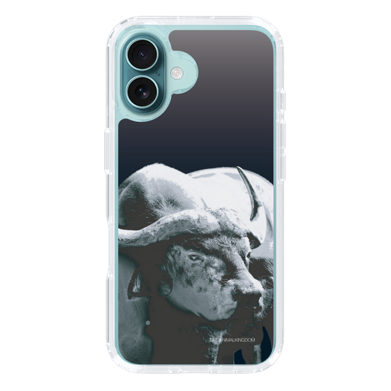 Slim Protection Case［ The Izu Animal Kingdom - Buffalo Monochrome ］